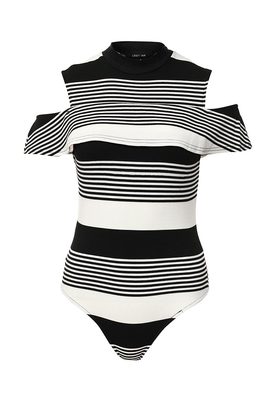 LOST INK  STRIPE BANDEAU BODY