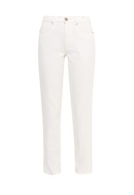 LOST INK  SLIM MOM JEAN IN WHITE ROSE